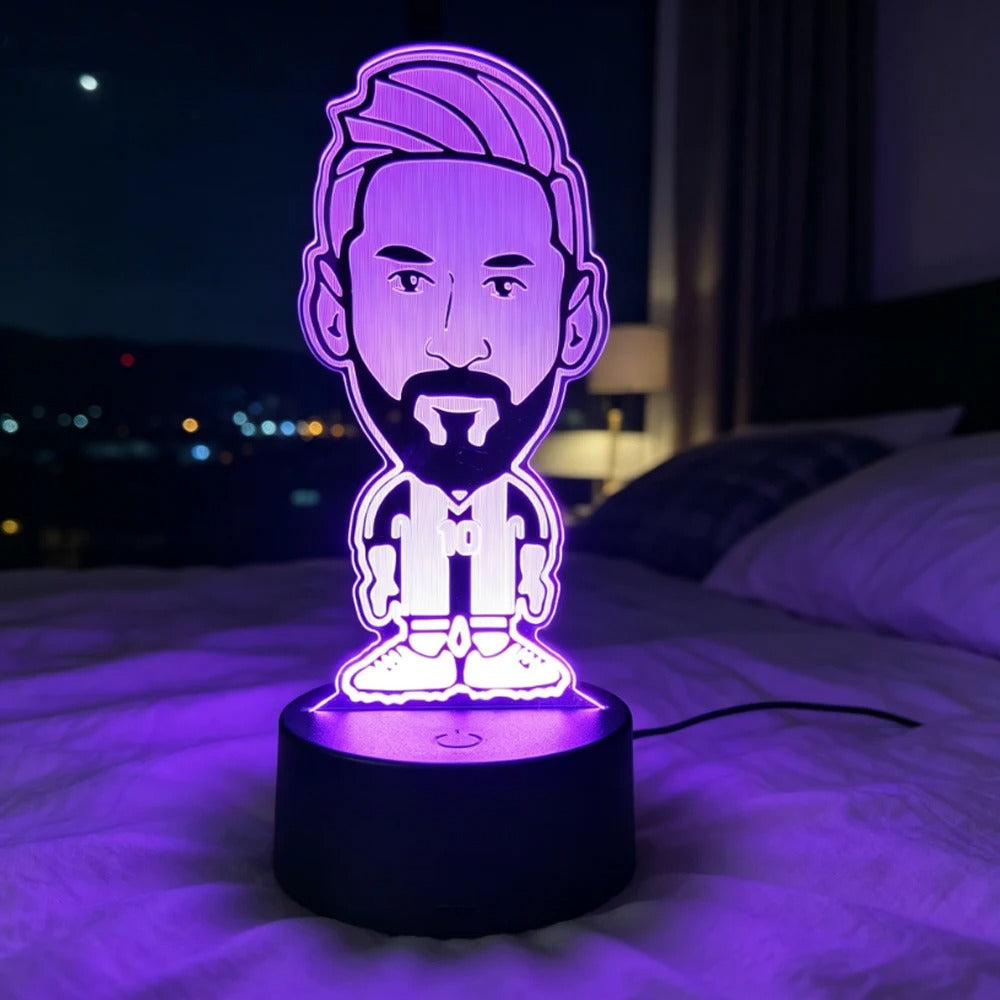 Night Light Lionel Messi /Ronaldo Fans Gift