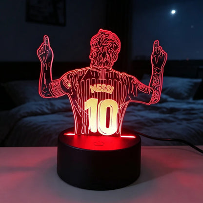 Night Light Lionel Messi /Ronaldo Fans Gift